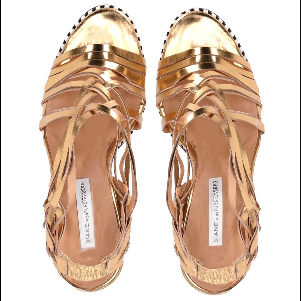 Diane von Fürstenberg Strappy Heels